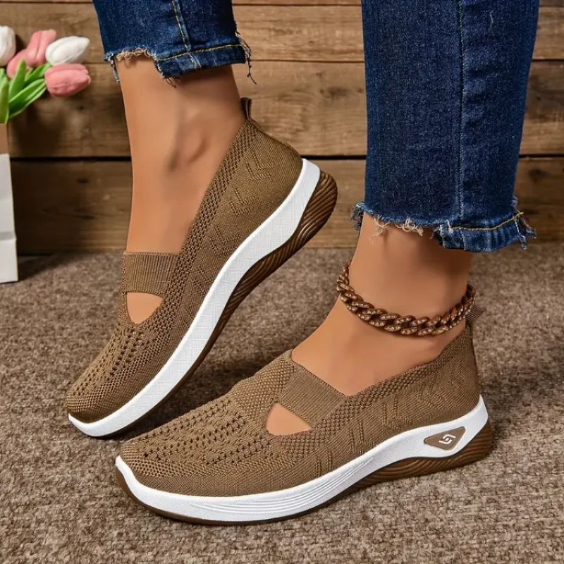 Mabel | Lightweight Comfort Slip-On Trainers