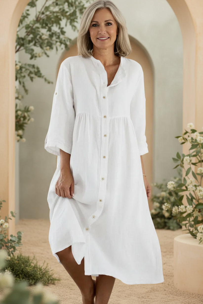 Margaret | Loose Shirt Dress