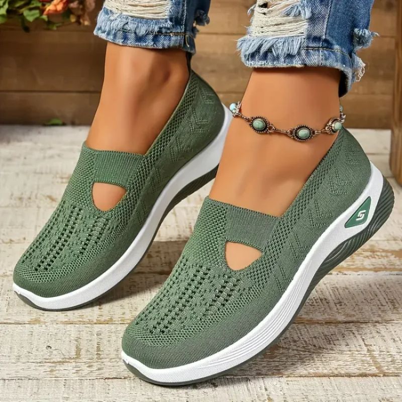 Mabel | Lightweight Comfort Slip-On Trainers