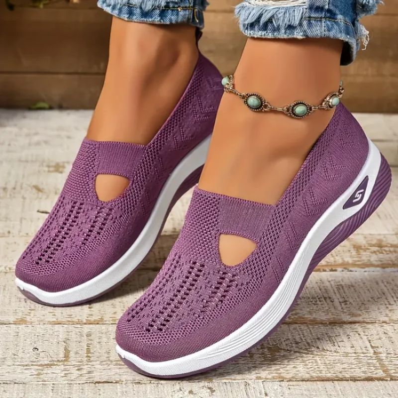 Mabel | Lightweight Comfort Slip-On Trainers
