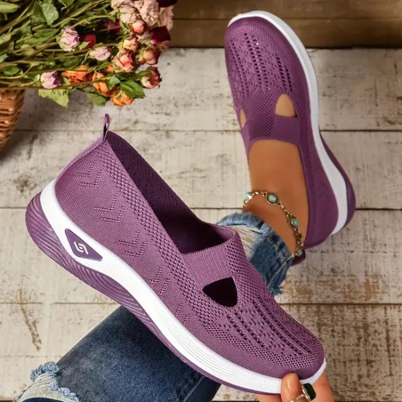 Mabel | Lightweight Comfort Slip-On Trainers