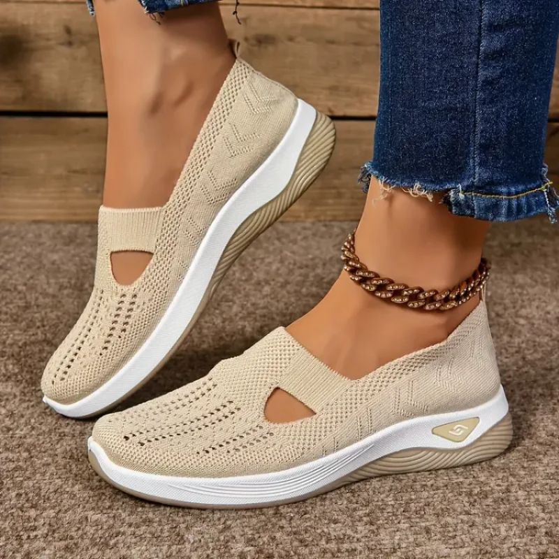 Mabel | Lightweight Comfort Slip-On Trainers