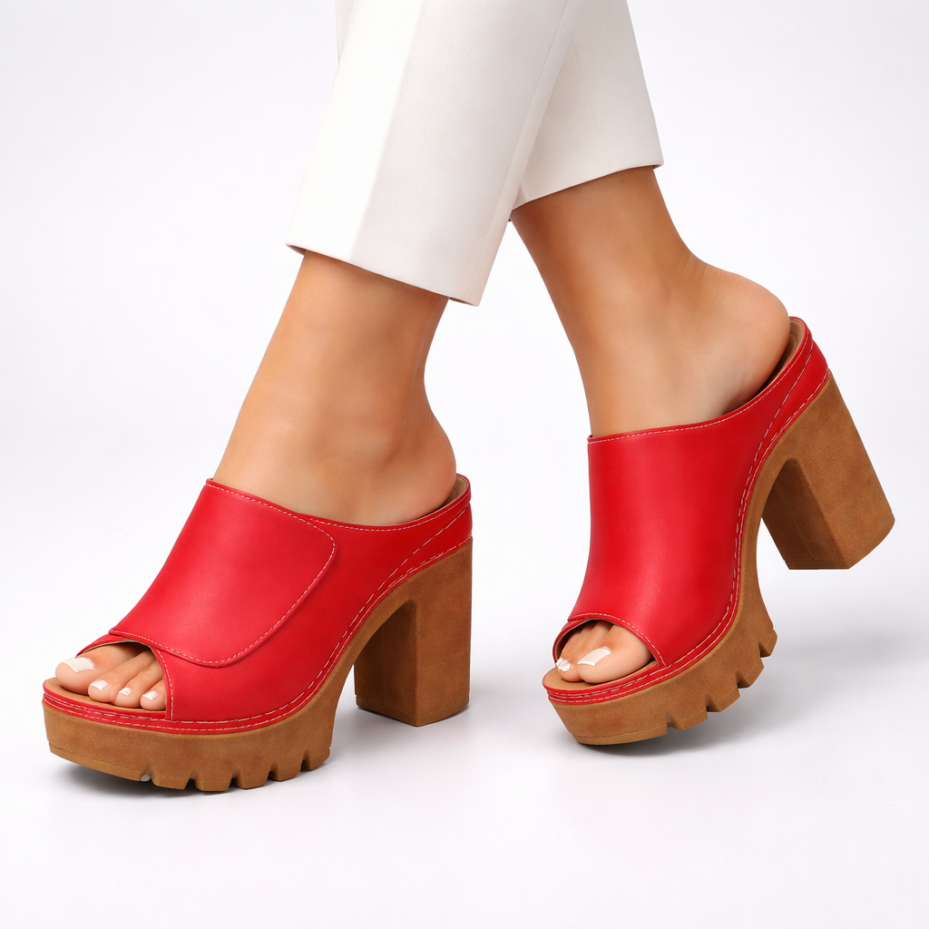 Amparo | Zapatos de tacón de plataforma