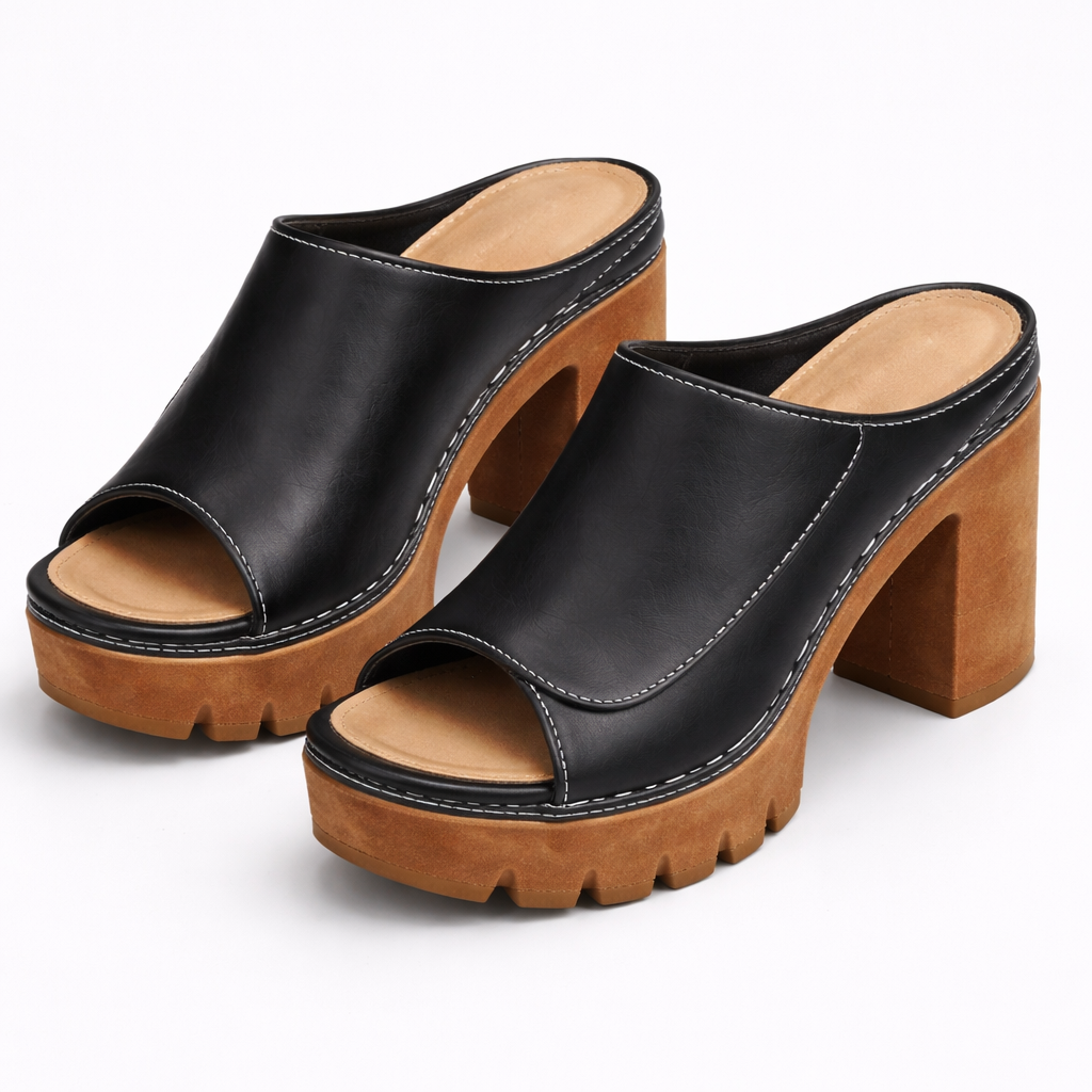 Amparo | Zapatos de tacón de plataforma