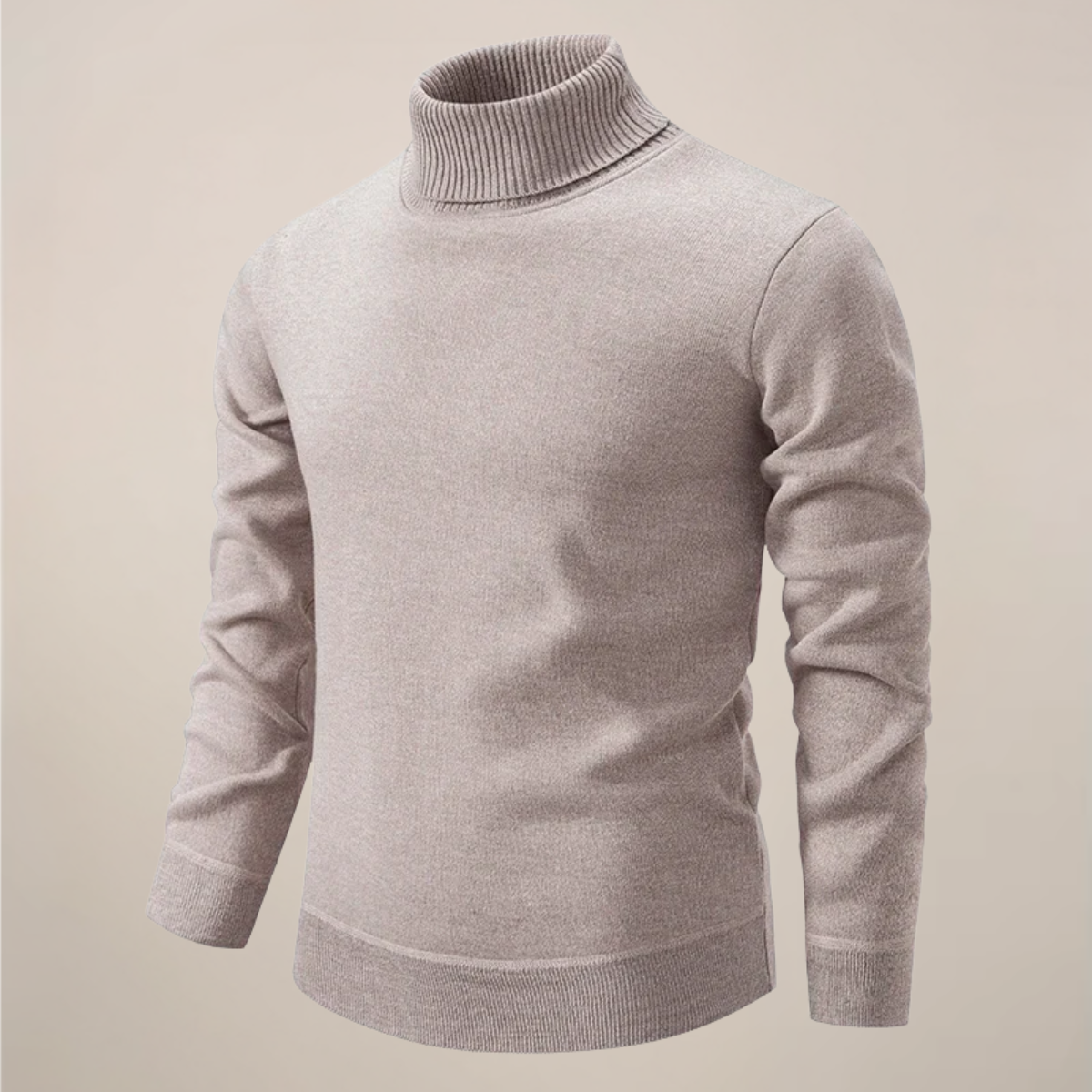 Men’s Classic Turtleneck Sweater – Timeless Smart Casual Knit