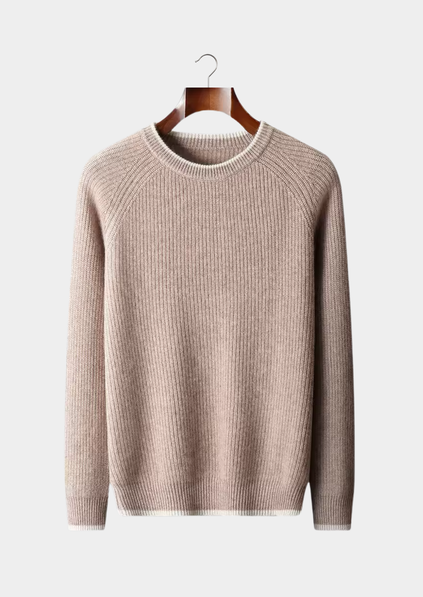 Men’s Crew Neck Knitted Sweater – All-Season Smart Casual Essential