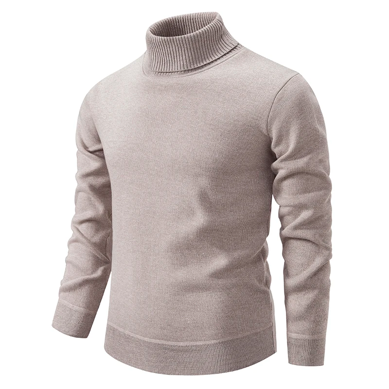 Men’s High-Neck Sweater – Modern Knitwear for Refined Layering