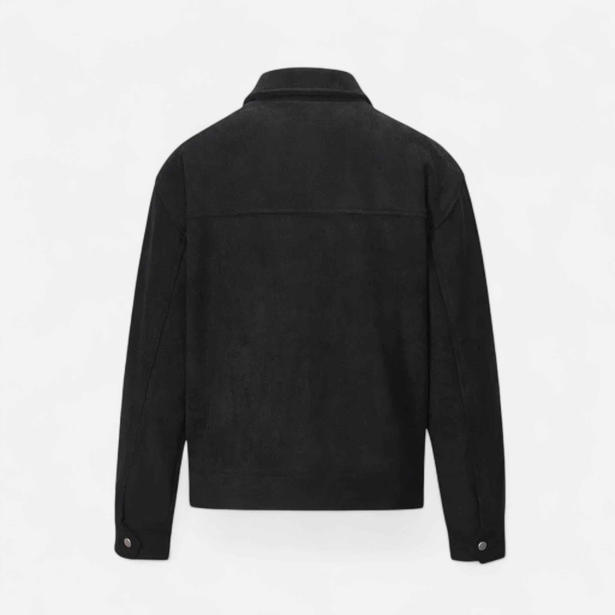 Men’s Relaxed-Fit Zip Jacket – Utility Pocket Design for Everyday Wear