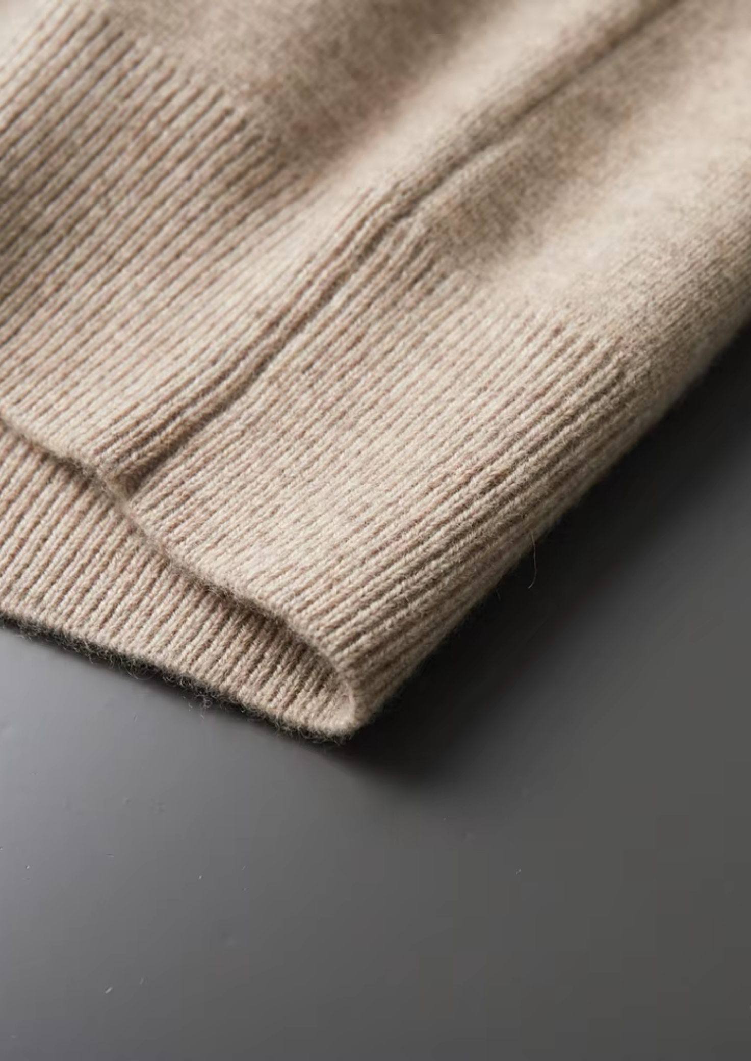 Men’s Zip-Up Cardigan Sweater with Collar – All-Season Smart Casual Layer