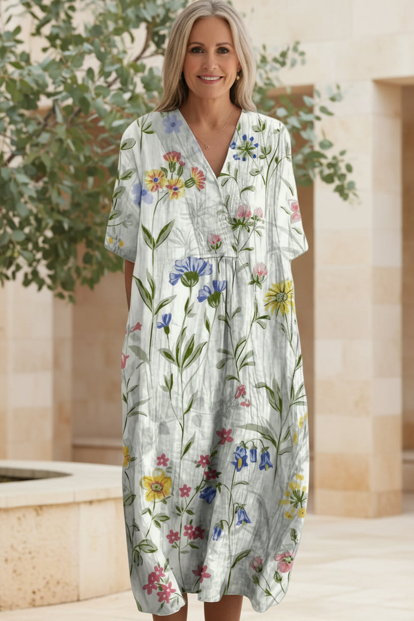 Vivienne - Delightful Floral Dress