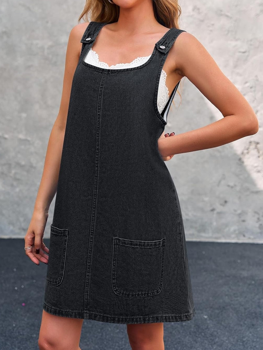Concha | Vestido tipo mono informal de denim