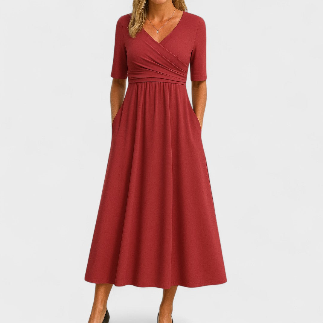 Ivy | Elegant Midi Dress