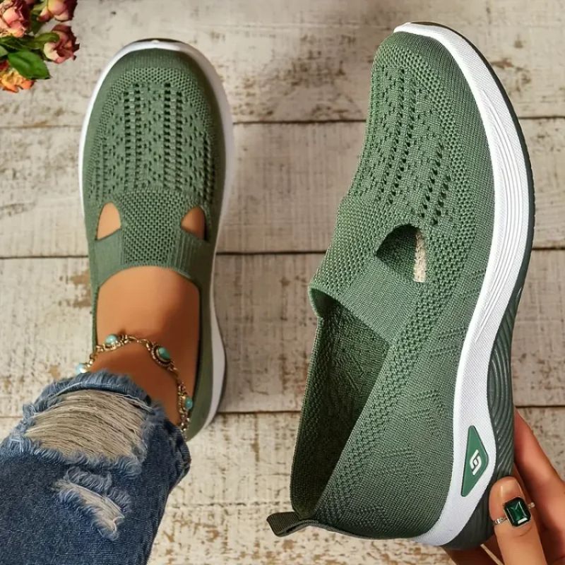 Mabel | Lightweight Comfort Slip-On Trainers