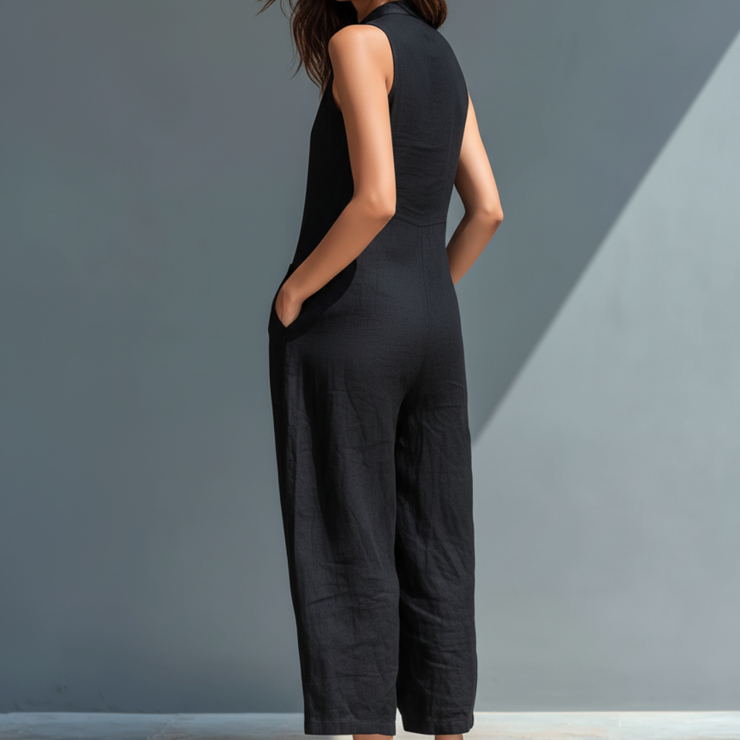 Harlow | Relaxed Linen Jumpsuit