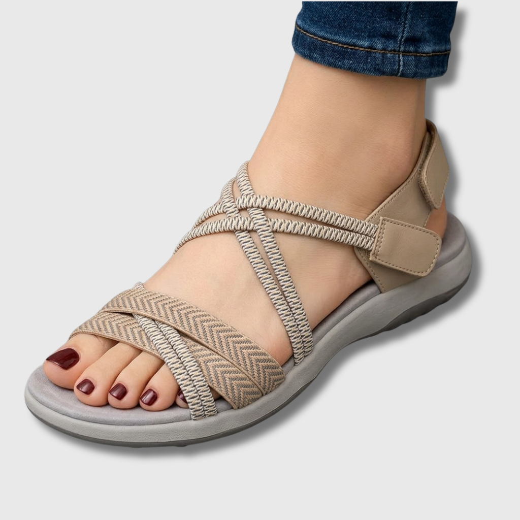 Harlow | Cross-Strap Comfort Sandal
