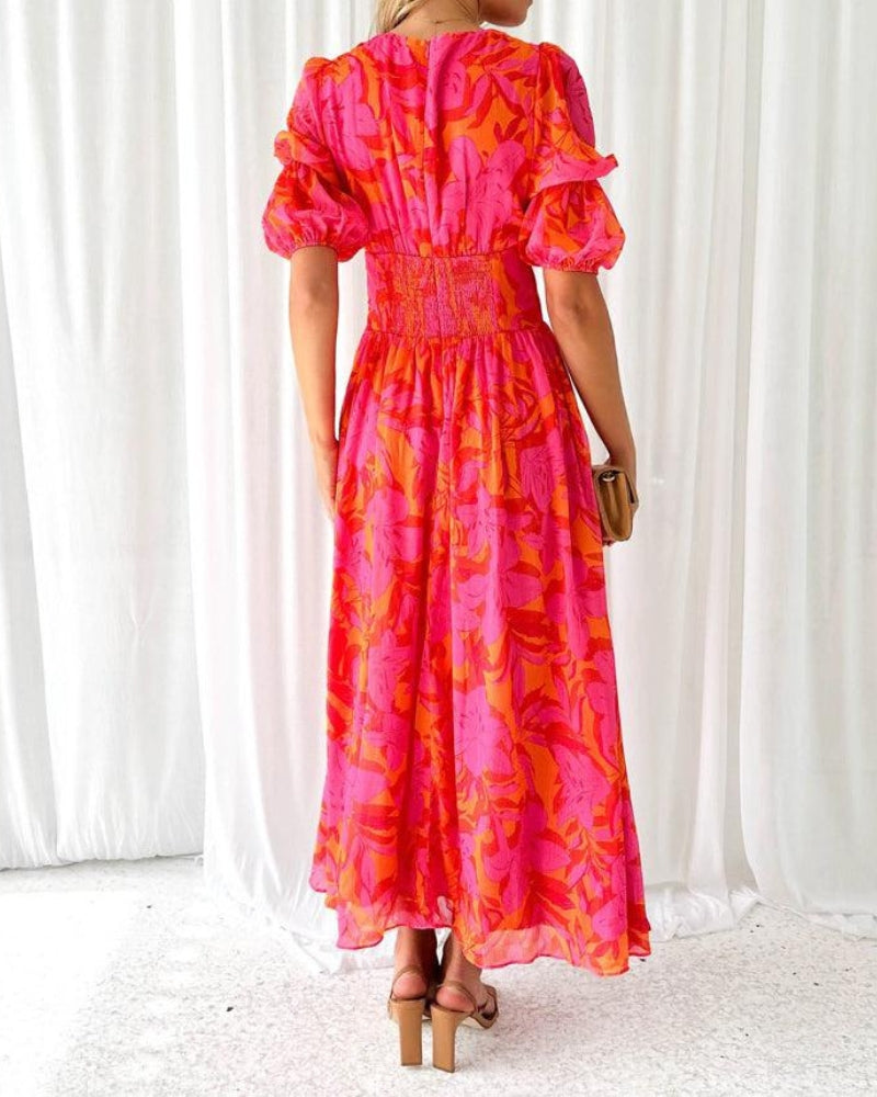 Isabella | Floral Summer Maxi Dress