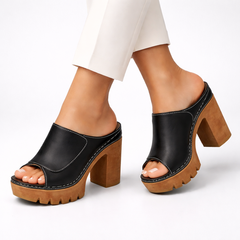 Amparo | Zapatos de tacón de plataforma