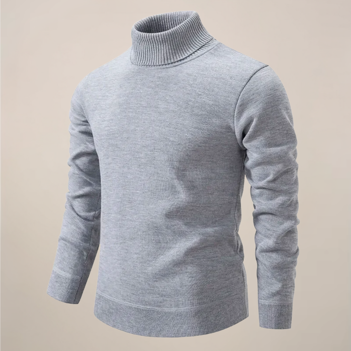 Men’s Classic Turtleneck Sweater – Timeless Smart Casual Knit