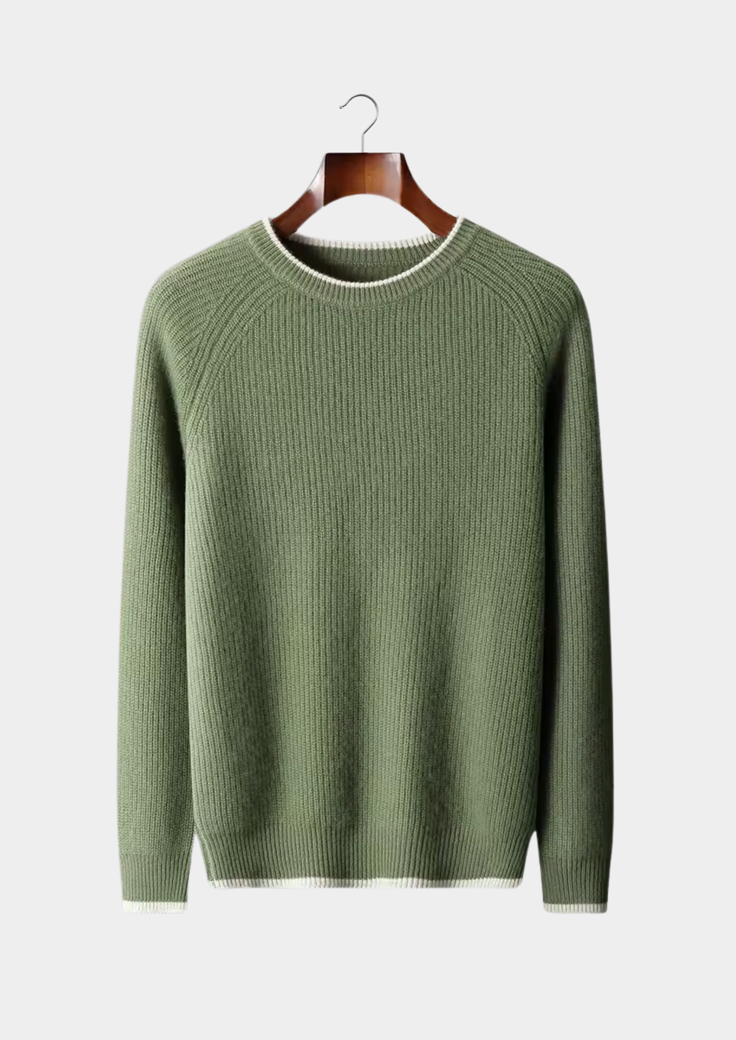 Men’s Crew Neck Knitted Sweater – All-Season Smart Casual Essential