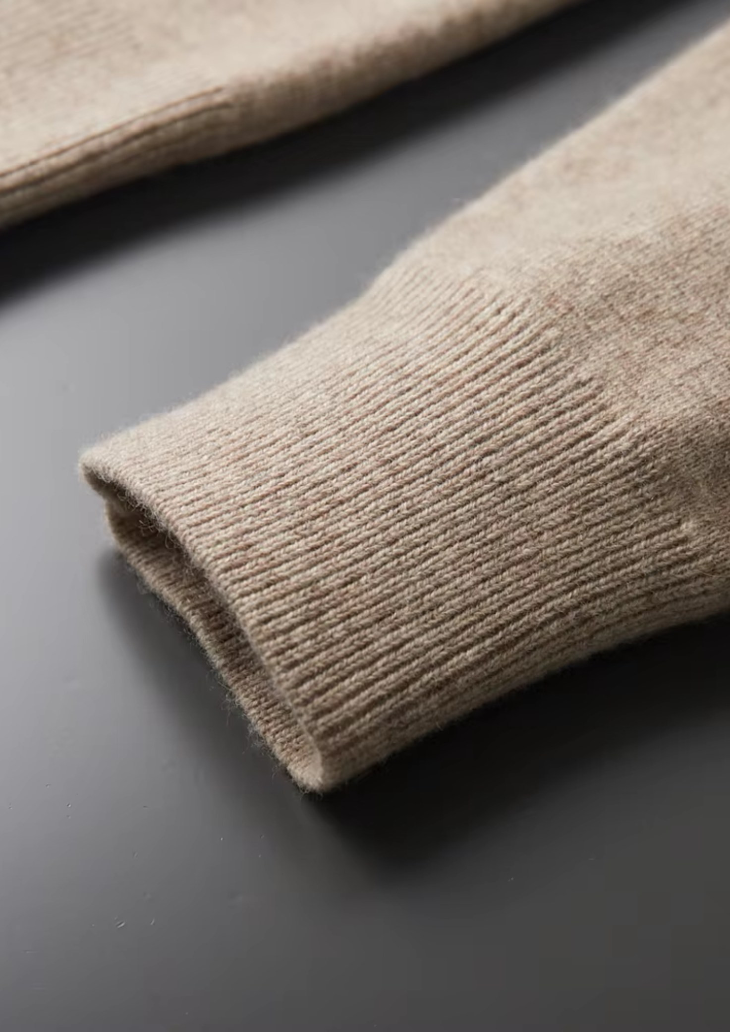 Men’s Zip-Up Cardigan Sweater with Collar – All-Season Smart Casual Layer