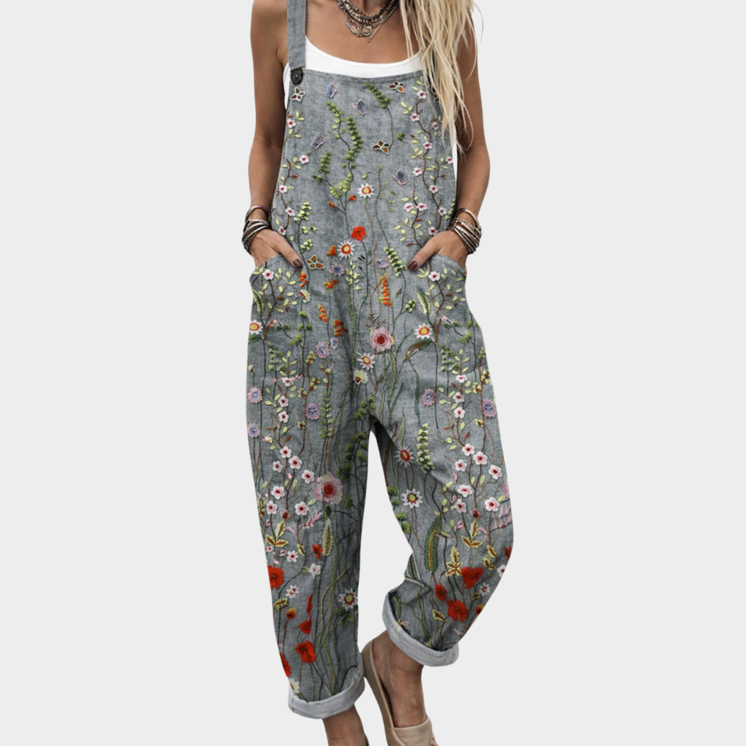 Relaxed Pinafore Jumpsuit