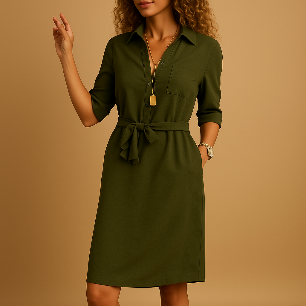 Victoria | Elegant Shirt Dress